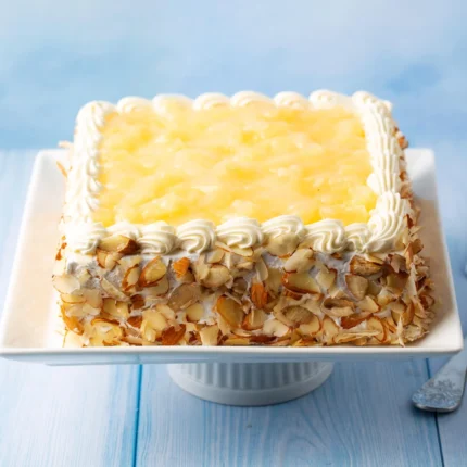 Fresh Cream Pineapple Cake 1 Kg